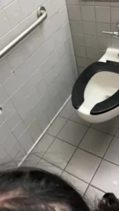 公厕调教骚母狗，验证帖